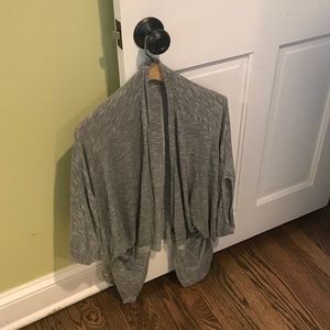 Women's Small/P Grey Cardigan